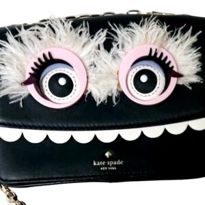 KATE Spade Leather Imagination Monster Purse & Dustbag